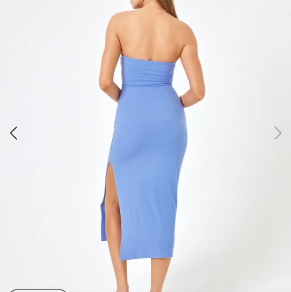 L Space Kierra Strapless Midi Dress - Picture 5 of 9